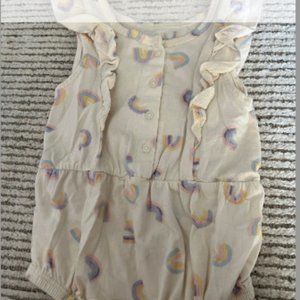 🤍4/$25 Toddler Rainbow romper